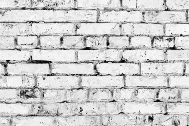 Doku, tuğla, duvar, arka plan olarak kullanılabilir. Çizik ve çatlaklarla tuğla dokusu