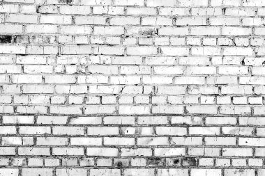 Doku, tuğla, duvar, arka plan olarak kullanılabilir. Çizik ve çatlaklarla tuğla dokusu