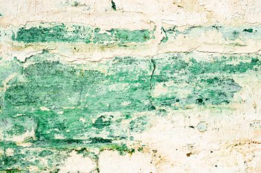 Doku, duvar, beton, arka plan olarak kullanılabilir. Çizik ve çatlaklarla dolu bir duvar parçası.