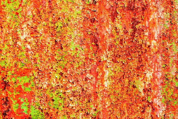 Textura Uma Parede Metálica Com Fendas Arranhões Que Podem Usar — Fotografia de Stock