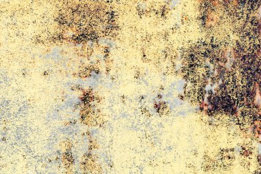 Doku, duvar, beton, arka plan olarak kullanılabilir. Çizik ve çatlaklarla dolu bir duvar parçası.