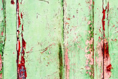 Doku, ahşap, duvar, arka plan olarak kullanılabilir. Çizik ve çatlaklarla ahşap doku