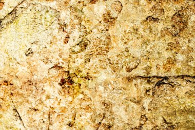 Doku, duvar, beton, arka plan olarak kullanılabilir. Çizik ve çatlaklarla dolu bir duvar parçası.