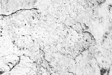 Doku, duvar, beton, arka plan olarak kullanılabilir. Çizik ve çatlaklarla dolu bir duvar parçası.