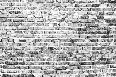 Doku, tuğla, duvar, arka plan olarak kullanılabilir. Çizik ve çatlaklarla tuğla dokusu