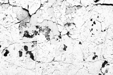 Doku, duvar, beton, arka plan olarak kullanılabilir. Çizik ve çatlaklarla dolu bir duvar parçası.