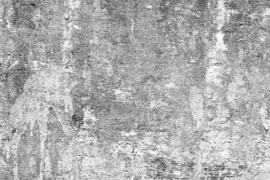 Doku, duvar, beton, arka plan olarak kullanılabilir. Çizik ve çatlaklarla dolu bir duvar parçası.