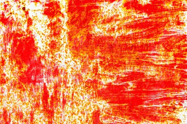 Çatlakları ve çizikleri olan metal bir duvarın dokusu arka plan olarak kullanılabilir.