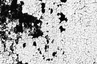 Çatlakları ve çizikleri olan metal bir duvarın dokusu arka plan olarak kullanılabilir.