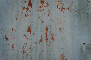 Doku, duvar, beton, arka plan olarak kullanılabilir. Çizik ve çatlaklarla dolu bir duvar parçası.