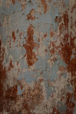 Doku, duvar, beton, arka plan olarak kullanılabilir. Çizik ve çatlaklarla dolu bir duvar parçası.