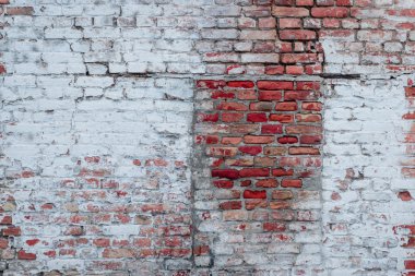 Tuğla doku çatlaklar ve çizikler ile arka plan olarak kullanılabilir