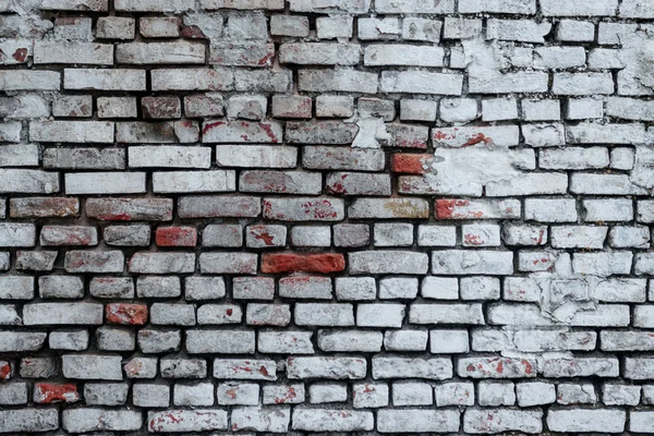 Brick Texture Cracks Scratches Can Used Background — Stock Photo, Image