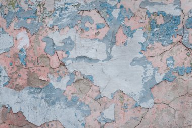 Doku. Duvar. Attritions ve çatlaklar bir arka plan