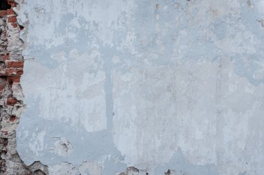 Doku. Duvar. Attritions ve çatlaklar bir arka plan