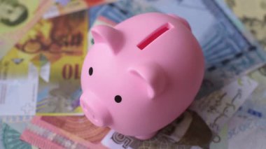 Kağıt para, iş geçmişi olarak farklı ülkelerin banknotları. Kağıt para ve nakit.