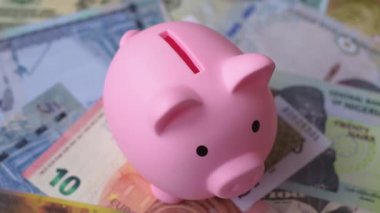 Kağıt para, iş geçmişi olarak farklı ülkelerin banknotları. Kağıt para ve nakit.