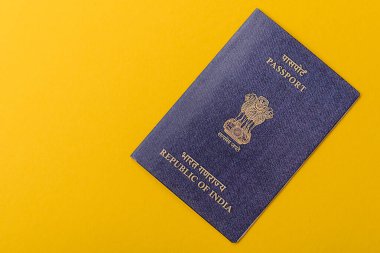 Seyahat etmek, uçmak ve iş yapmak için Hindistan pasaportu. Hindistan belgesi, sınırı geçmek için kimlik