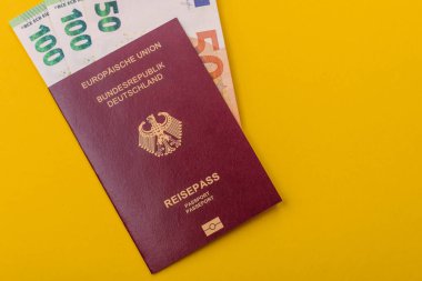 Alman pasaportu, Alman seyahat belgesi, sınır kapısı, iş amaçlı.