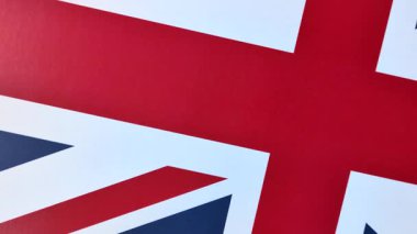 Bağımsızlığın sembolü olarak Büyük Britanya 'nın ulusal bayrağı. Tasarımınızın arka planı olarak Büyük Britanya bayrağı