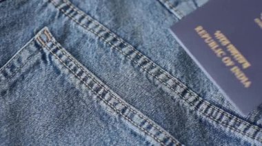 Hint vatandaşı pasaportu, seyahat, göç ya da turizm için vize belgesi. Hindistan pasaportu