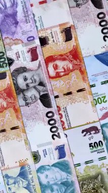 Arjantin kağıt parası, döviz veya seyahat için para birimi olarak peso banknotlar. Arjantin parası