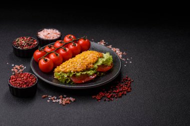 Meksika mısırlı tortilla taco, ton balığı, tavuk ya da sığır eti. Tasarımınız için yemek arkaplanı olarak mısır tacoları