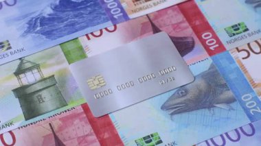 Bir terminal ya da internet üzerinden ulaşılamayan nakit ödemeler için bir kredi kartı. Finansal geçmiş için kredi kartı