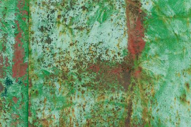 Çizik ve çatlaklarla metal doku