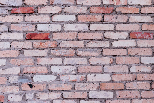 Кирпичная текстура с царапинами и трещинами
