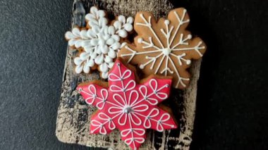 Zencefilli çörek, Noel kurabiyeleri ve bayram süsleri. Noel kurabiyesi