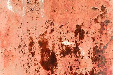 Çizik ve çatlaklarla metal doku