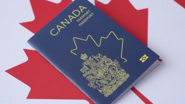 Kanada pasaportu, uluslararası seyahat ve tatil için Kanada vizesi. Tasarımınız için Kanada pasaportu