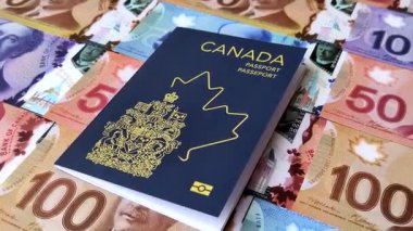 Kanada pasaportu, uluslararası seyahat ve tatil için Kanada vizesi. Tasarımınız için Kanada pasaportu