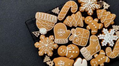 Zencefilli çörek, Noel kurabiyeleri ve bayram süsleri. Noel kurabiyesi