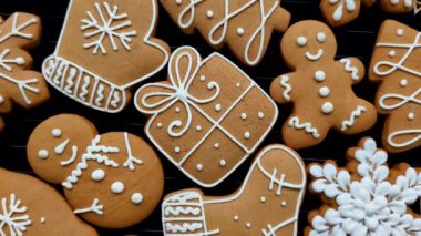 Zencefilli çörek, Noel kurabiyeleri ve bayram süsleri. Noel kurabiyesi