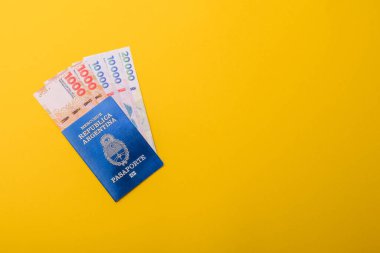 Seyahat etmek, uçmak ve iş yapmak için Arjantin pasaportu. Arjantin belgesi, sınırı geçmek için kimlik