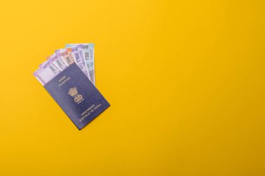 Seyahat etmek, uçmak ve iş yapmak için Hindistan pasaportu. Hindistan belgesi, sınırı geçmek için kimlik