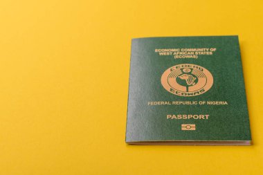 Nijerya Uluslararası Küresel İş, Göç ve Seyahat Pasaportu