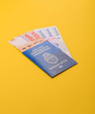Seyahat etmek, uçmak ve iş yapmak için Arjantin pasaportu. Arjantin belgesi, sınırı geçmek için kimlik