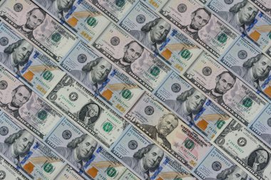 Cash, US dollar currency, financial and business flows. US dollar cash as a financial background for your design