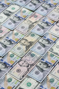 Nakit, Amerikan Doları, Mali ve İş Akımları. Tasarımınız için finansal bir fon olarak Amerikan Doları