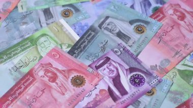 Ürdün parası, Ürdün dinarı para birimi, çeşitli mezheplerin banknotları, finansal işlemler. Ürdün parası, tasarımın için finansal bir fon olarak dinar.