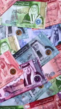 Ürdün parası, Ürdün dinarı para birimi, çeşitli mezheplerin banknotları, finansal işlemler. Ürdün parası, tasarımın için finansal bir fon olarak dinar.