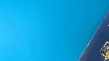 Ürdün pasaportu, uluslararası seyahat ve tatil için Ürdün vizesi. Tasarımınız için arka plan olarak Ürdün pasaportu