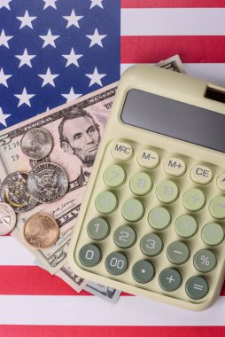 Nakit, Amerikan Doları, Mali ve İş Akımları. Tasarımınız için finansal bir fon olarak Amerikan Doları