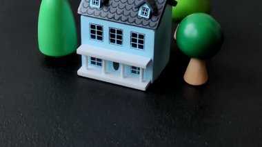 Gayrimenkul, kavramsal geçmiş, satın alma, kiralama, yatırım ve iş. Tasarımınızın arka planı olarak gayrimenkul