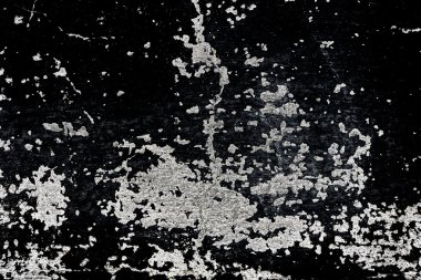 Duvar parçası attritions ve çatlaklar ile