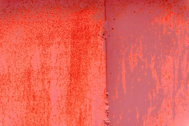 Çizik ve çatlaklarla metal doku