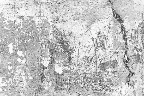 Wall fragment with attritions and cracks — Stock Photo, Image